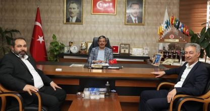 İL BAŞKANIMIZ SN HAMZA AKTÜRK’Ü ZİYARET