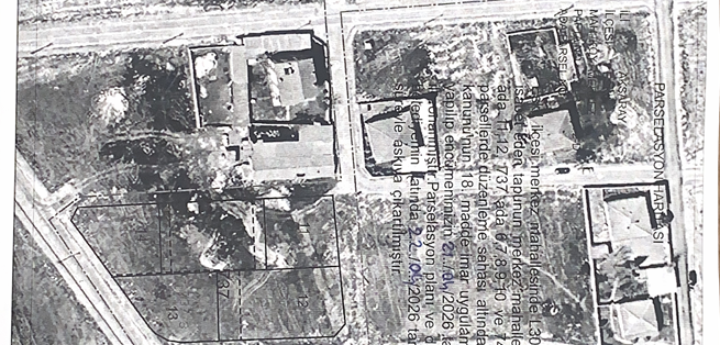 İmar Uygulaması Askı İlanı: Merkez Mahallesi