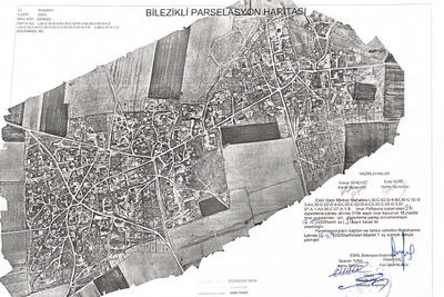 ESKİL ZAFER MAHALLESİ BİLEZİKLİ KÜME EVLERİ İMARVE PARSELASYON PLANLARI ASKI İLANI
